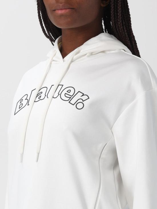 25FW 블라우어 스웨터 25WBLDF08236007301 102 White - BLAUER