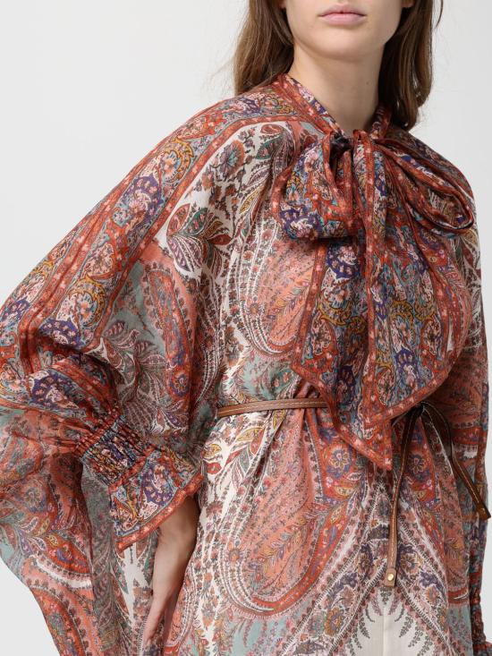 25FW 짐머만 롱 원피스 2877DSS251 CMP Brown - ZIMMERMANN