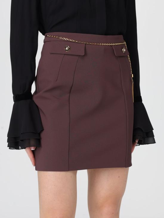 25FW 엘리자베타프랜치 숏 스커트 GO148 EA4 Wine - ELISABETTA FRANCHI