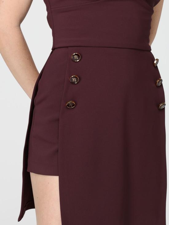 25FW 엘리자베타프랜치 롱 원피스 AB824 EA4 Wine - ELISABETTA FRANCHI