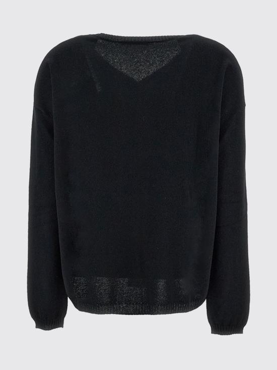 25FW 스테파노 모타리 스웨터 V7130 006 Black - STEFANO MORTARI