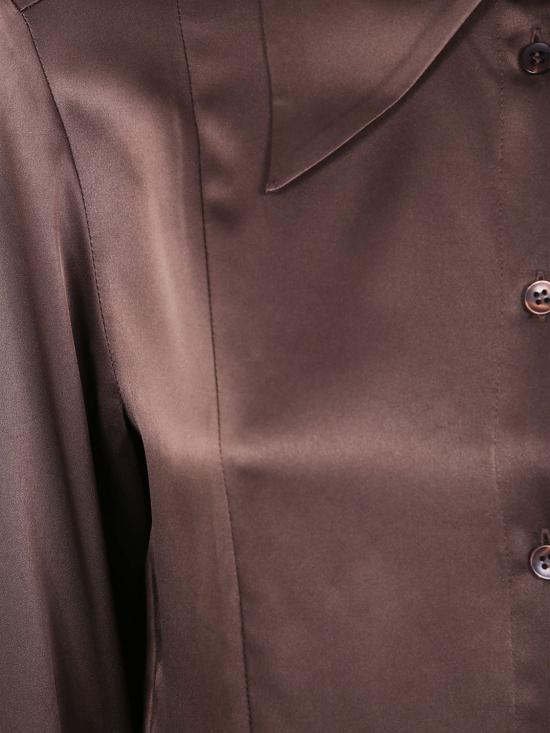 25FW 바이말렌비거 셔츠 103597 12L Brown - BY MALENE BIRGER