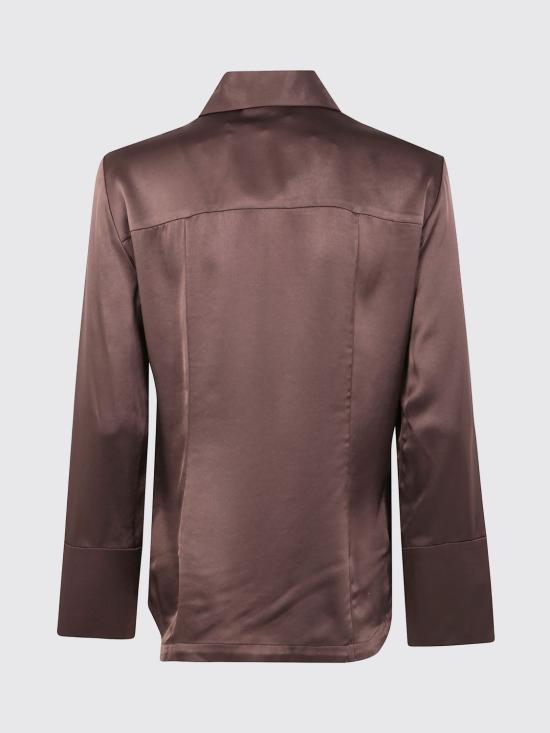 25FW 바이말렌비거 셔츠 103597 12L Brown - BY MALENE BIRGER