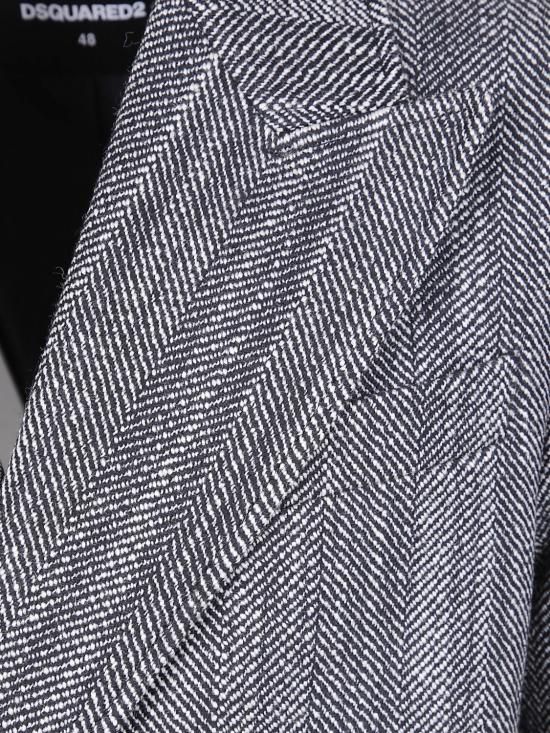 25FW 디스퀘어드2 코트 S71AA0472D35328 001F White - DSQUARED2