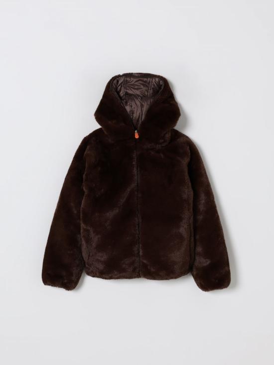 25FW [키즈] 세이브더덕 코트 J33540GFURY21 40038 Brown