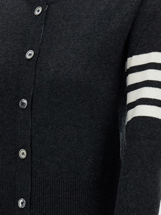 25FW 톰브라운 가디건 FKC002A00011 025 Grey - THOM BROWNE