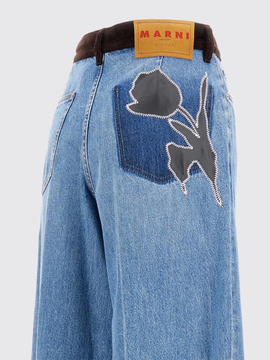 25FW 마르니 데님 팬츠 PAJD0514QS 00B96 Blue - MARNI