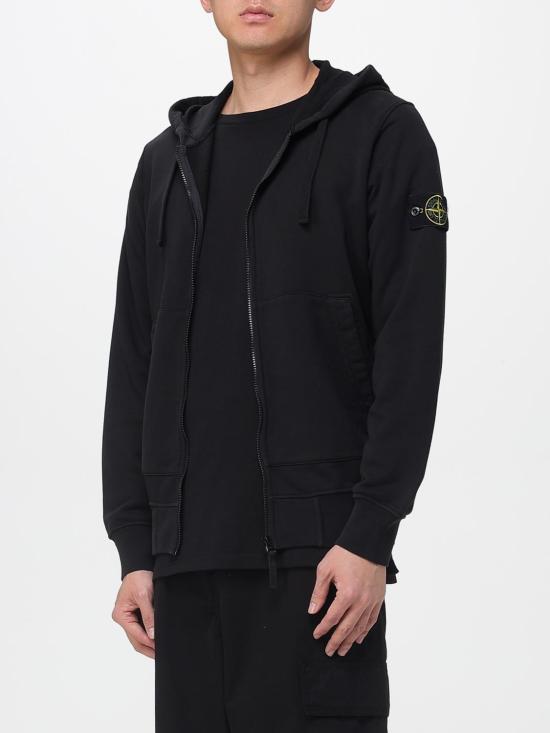 25FW 스톤 아일랜드 긴팔 티셔츠 6100061S0051 V0029 Black - STONE ISLAND