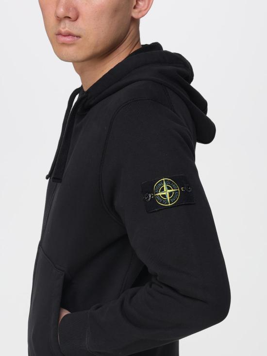 25FW 스톤 아일랜드 긴팔 티셔츠 6100061S0051 V0029 Black - STONE ISLAND