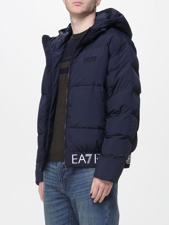 25FW 엠포리오 아르마니 숏패딩 7M000710AF15951 UB102 Blue - EMPORIO ARMANI