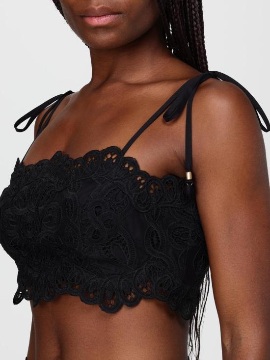 25FW 짐머만 탑 4245TSS251 BLK Black - ZIMMERMANN