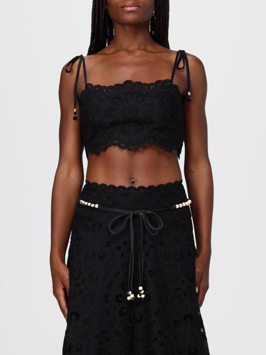 25FW 짐머만 탑 4245TSS251 BLK Black