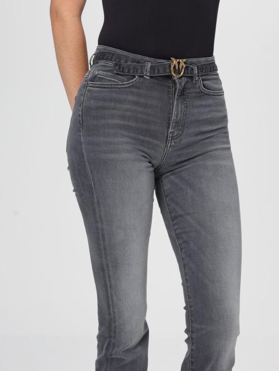 25FW 핑코 데님 팬츠 100166A2S2 PJ9 Grey - PINKO