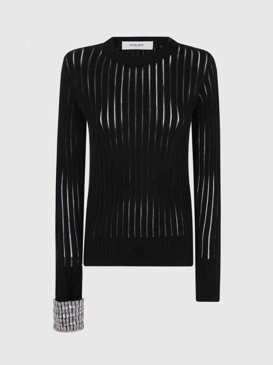 25FW 골든구스 스웨터 GWP02140P00183590100 Black