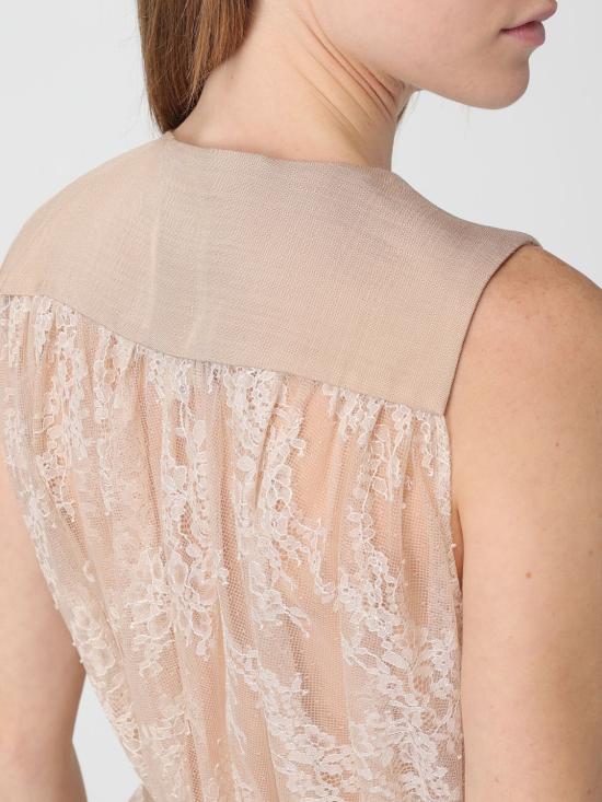 25FW 리우조 베스트 CF5277T9819 X0723 Beige - LIU JO