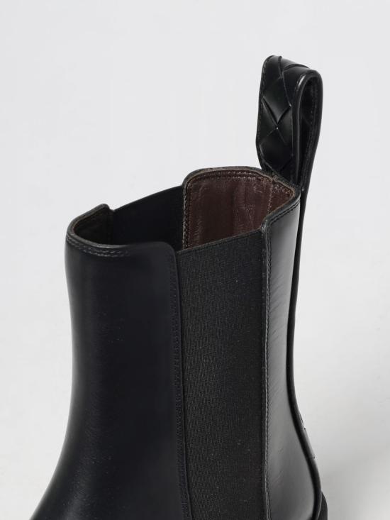 25FW 보테가베네타 뮬/슬리퍼 837814V2WT0 1000 Black - BOTTEGA VENETA