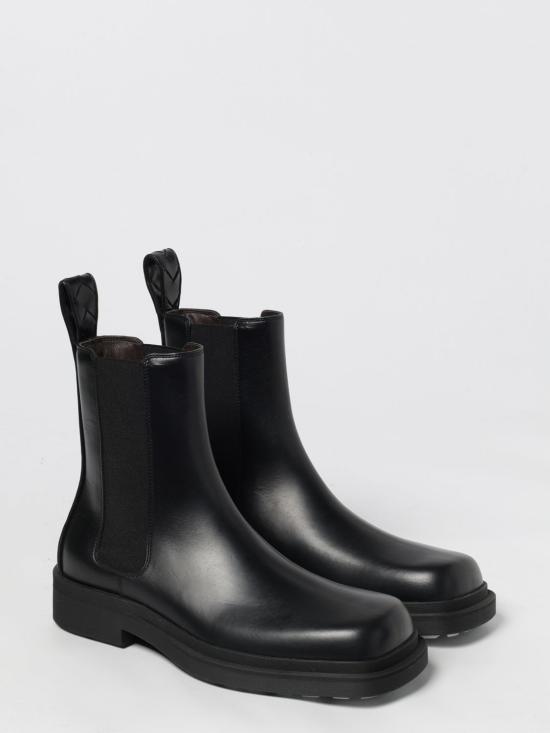 25FW 보테가베네타 뮬/슬리퍼 837814V2WT0 1000 Black - BOTTEGA VENETA