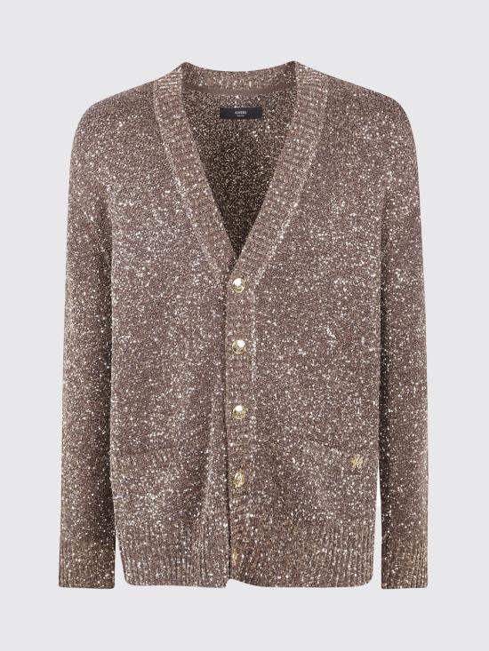 25FW 아미리 스웨터 AMKNCD1069 DARK Brown