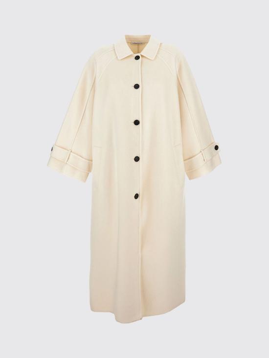 25FW 스테파노 모타리 코트 V7281 002 White