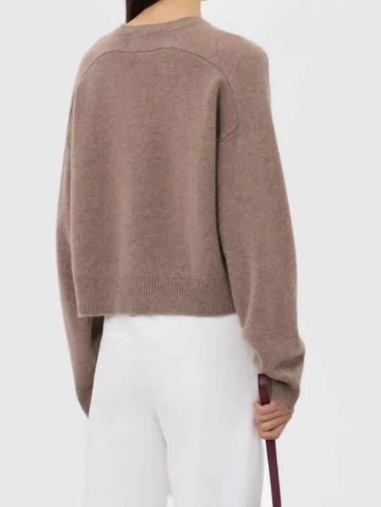 25FW 루루 드 세종 스웨터 ANZORLDS TAUPE MELANGE Dove Grey - LOULOU DE SAISON