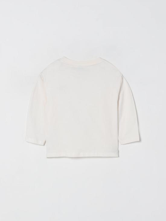 25FW [키즈] 겐조 티셔츠 K61496 117 White - KENZO