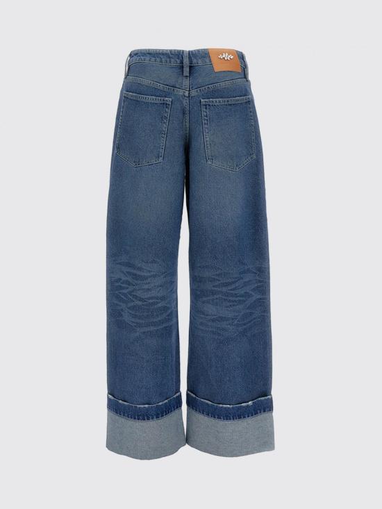 25FW 시몬로샤 데님 팬츠 4164B1231D Blue - SIMONE ROCHA