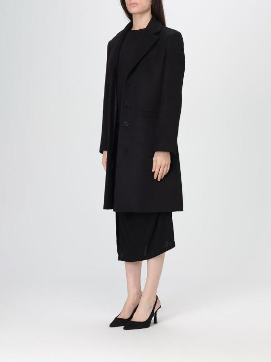 25FW 리우조 코트 MF5149T165A 22222 Black - LIU JO