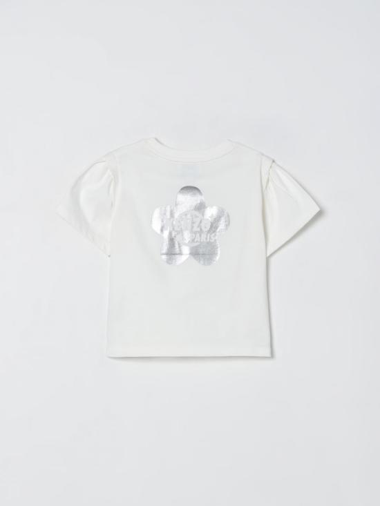 25FW [키즈] 겐조 티셔츠 K61371 117 White - KENZO