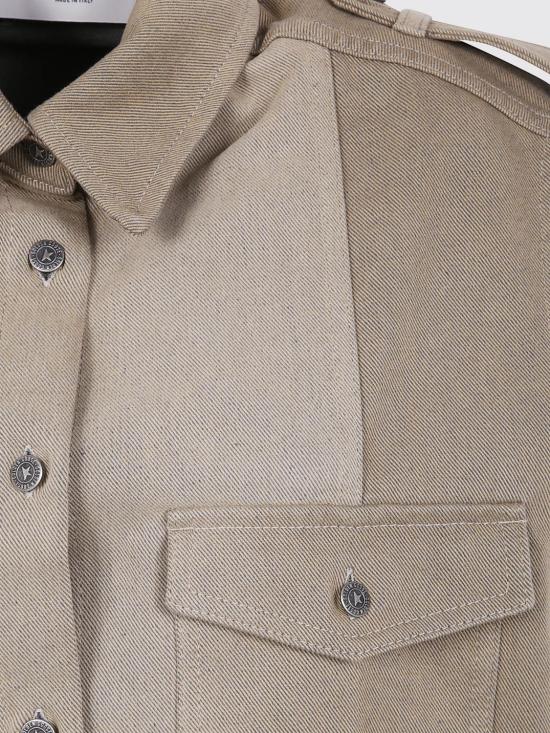 25FW 골든구스 블라우스 GWP02464P00207215184 Coffee - GOLDEN GOOSE