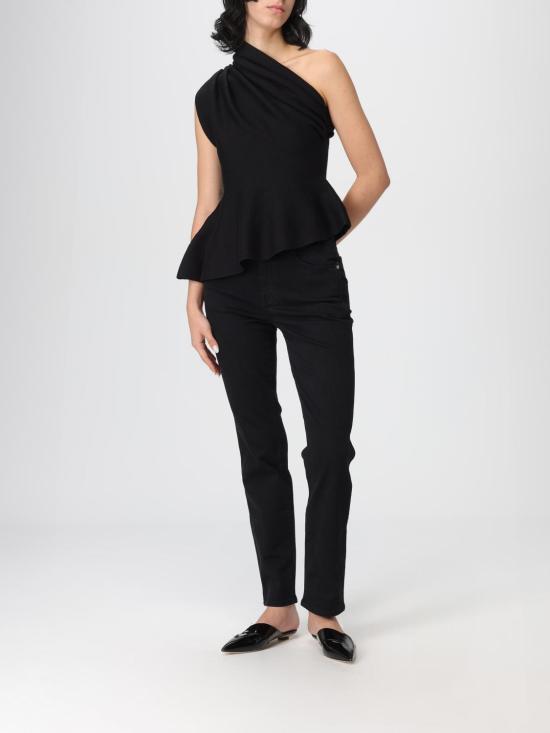 25FW 케이트 데님 팬츠 1169902078 078 Black - KHAITE