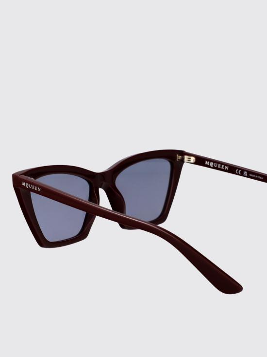 25FW 알렉산더 맥퀸 선글라스 AM0536S 004 Red - ALEXANDER MCQUEEN