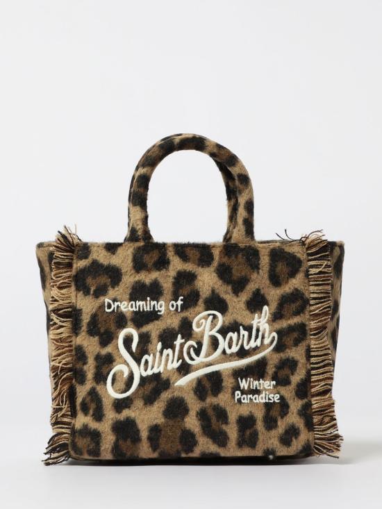 25FW 세인트바쓰 토트백 AECKM5 MARRONE Brown