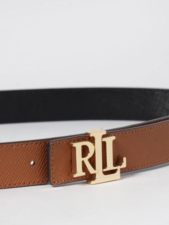 25FW 랄프 로렌 레귤러 벨트 412974558 003 Leather - RALPH LAUREN