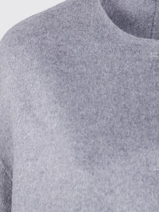 25FW 루루 드 세종 코트 DUNNE GREY MELANGE Grey - LOULOU DE SAISON