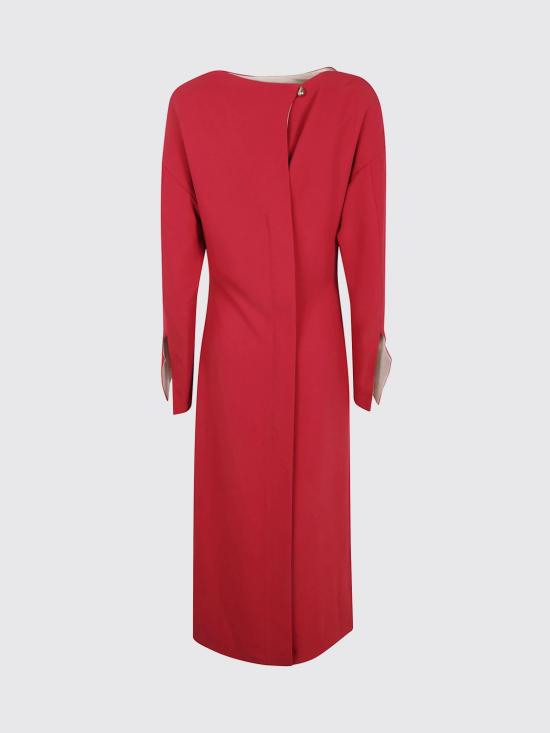 25FW 까르벵 롱 원피스 6252K21033 CRIMSON Red - CARVEN