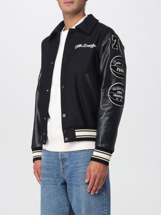 25FW 골든구스 봄버 자켓 GMP01296P00094090194 Black - GOLDEN GOOSE