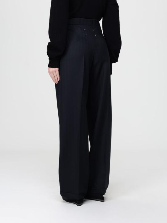 25FW 마르지엘라 스트레이트 팬츠 S51KA0607M35513 900F Black - MAISON MARGIELA