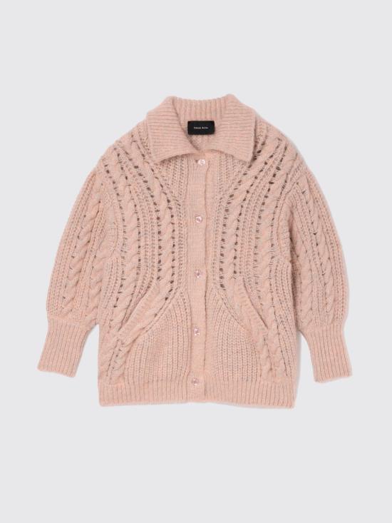 25FW 시몬로샤 가디건 MZMK1B0665 ROSE Pink