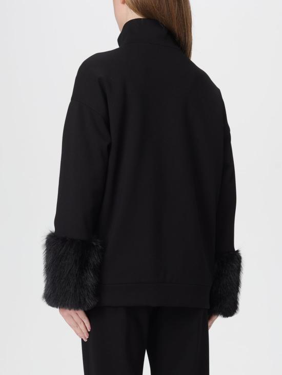 25FW 세미쿠튀르 트레이닝 상의 S5WL30 Y690 Black - SEMI-COUTURE