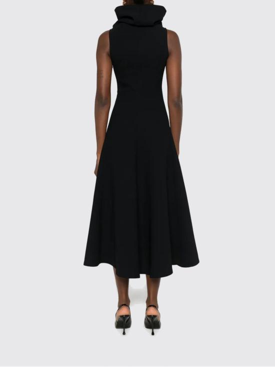 25FW 자크뮈스 롱 원피스 DRW00694AW00632 990 Black - JACQUEMUS