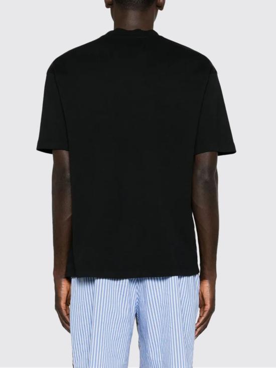 25FW 드롤드무슈 반팔 티셔츠 PERMTS202CO002 Black - DROLE DE MONSIEUR