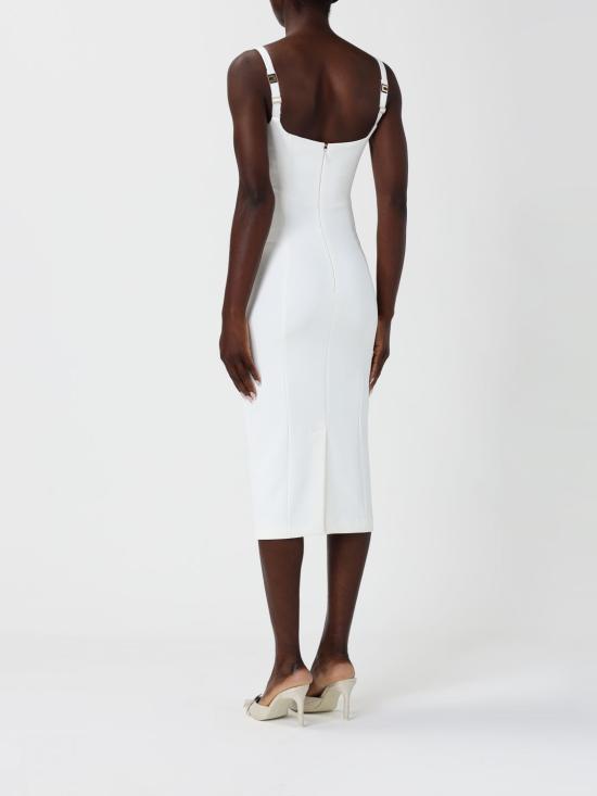 25FW 엘리자베타프랜치 롱 원피스 AB835 360 Ivory - ELISABETTA FRANCHI