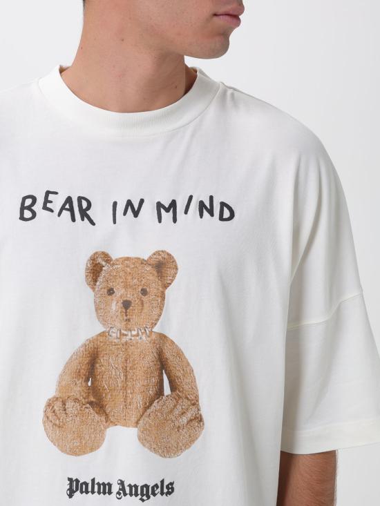 25FW 팜앤젤스 반팔 티셔츠 AA10BF25JER004 0360 White - PALM ANGELS