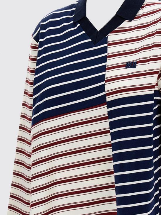 25FW 웨일즈보너 폴로 티셔츠 MA25JE24JE07 153 Red - WALES BONNER