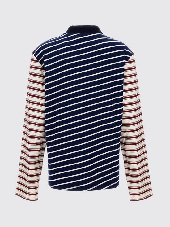 25FW 웨일즈보너 폴로 티셔츠 MA25JE24JE07 153 Red - WALES BONNER