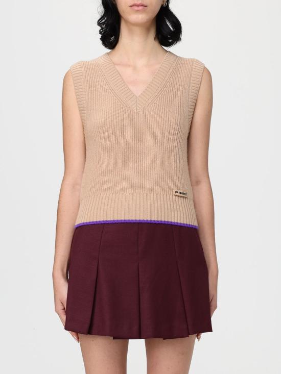 25FW 핑코 베스트 105452A2Q9 CY9 Beige