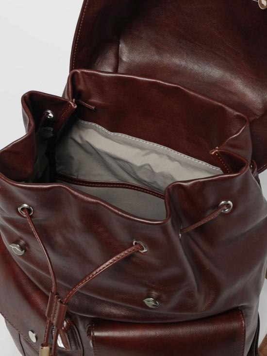 25FW 브루넬로 쿠치넬리 백팩 MBCIBU325 TZLIB C8457 Burgundy - BRUNELLO CUCINELLI