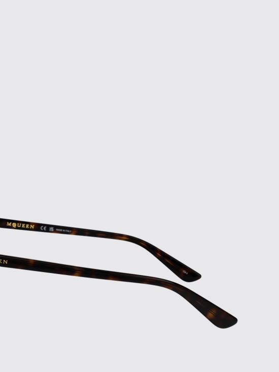 25FW 알렉산더 맥퀸 선글라스 AM0536S 002 Brown - ALEXANDER MCQUEEN