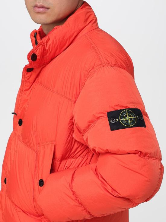 25FW 스톤 아일랜드 숏패딩 4100010S0A23 V0018 Red - STONE ISLAND