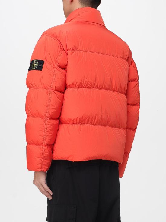 25FW 스톤 아일랜드 숏패딩 4100010S0A23 V0018 Red - STONE ISLAND